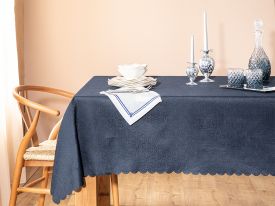 Mace Polyestere Table Cloth 150x200 Cm Dark Blue