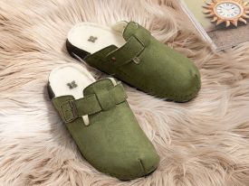 Plain Polyestere Home Slippers 38