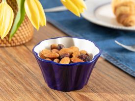 Porcelain Appetizers 10 Cm White-blue