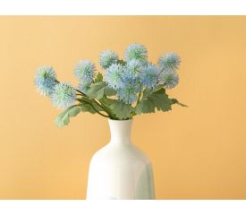 Elegant Flower Single Branch Artificial Flower Blue