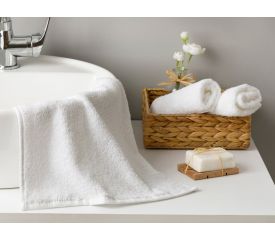 White Collection Hand Towel 30x30 Cm White