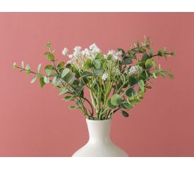 Floret Single Branch Artificial Flower White