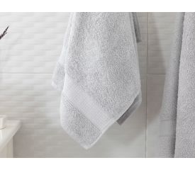 Pure Basic Face Towel 50x90 Cm Gray