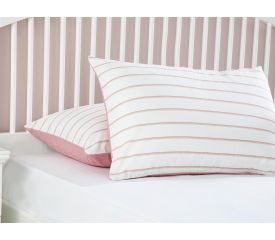 Cotton 2 Set Pillowcase 50x70 Cm Pink