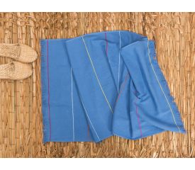 Bluewaves Çizgili Plaj Towel 70x160 Cm Royal