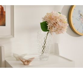 Hydrangea Fabric Artificial Flower 33 Cm Light Pink