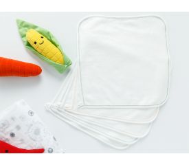 Soft Anti-Sweat Cotton Towel 28x28 Cm Cream