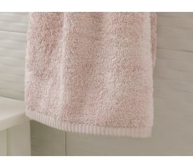 Leafy Bamboo Face Towel 50x90 Cm Powder Pink