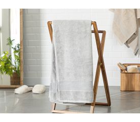 Deluxe Cotton Bath Towel 70x140 Cm Gray