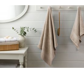 Pure Basic Bath Towel 70x140 Cm Light Brown