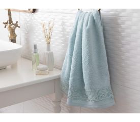 Lace Stripes Laced Face Towel 50x80 Cm