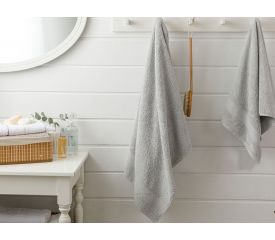 Pure Basic Bath Towel 100x150 Cm Gray