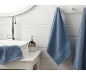 Pure Basic Bath Towel 100x150 Cm Dark Blue