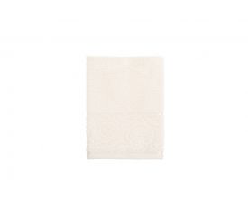 Rosa Stripe Jacquard Hand Towel 30x40 Cm Cream
