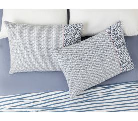 Vernal Pleasure Cottony 2 Set Pillowcase 50x70 Cm Indigo