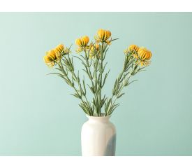 Daisy Dream Single Branch Artificial Flower Yellow