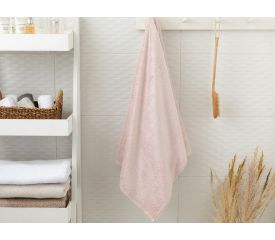 Leafy Bamboo Bath Towel 70x140 Cm Powder Pink