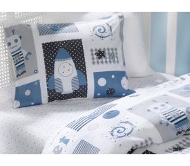 New Planet Complete Baby Bedding Set 100x150 Cm Blue