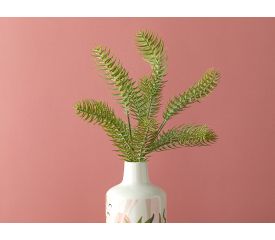 Pine Single Branch Artificial Flower 48 Cm Light Green