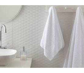 Pure Basic Face Towel 50x90 Cm White