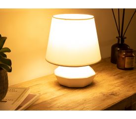 Verde Table Lamp 15x15x22 Cm White