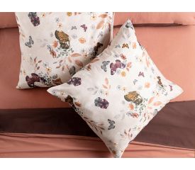 Butterfly Valley Cottony 2 Set Pillowcase Beige