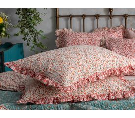 Floweret Cottony 2 Set Pillowcase 50x70 Cm Amber Pink
