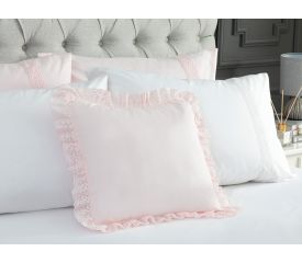 Eggy Pillow Laced Single Pillowcase 45x45 Cm Pink