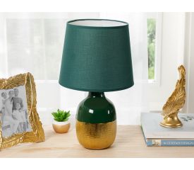 Elegant Table Lamp Green-gold