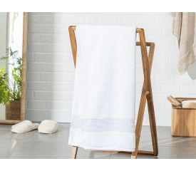 Deluxe Cottony Bath Towel 90x150 Cm White