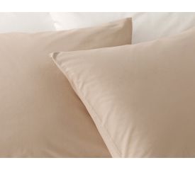 Plain Cotton Pillowcase 2 Piece 50x70 Cm Coffee