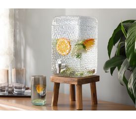 Puget Glass Beverage Holder Transparent