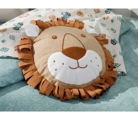 Polyestere Decorative Pillow 27x26x23 Cm Kahve