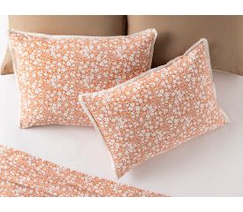 Liberty Bloom Cottony 2 Set Pillowcase 50x70 Cm Orange