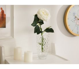 Adverse Fabric Artificial Flower 62 Cm White