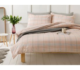 Cottony Double Person Duvet Cover Set Pack 200x220 Cm Pink