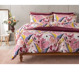 Cotton King Size Duvet Cover Set 240x220 Cm
