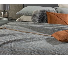 Neostriped Cottony For One Person Blanket 150X200 Cm Anthracite